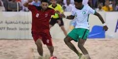مباراة السعودية وفلسطين كرة الشاطئية